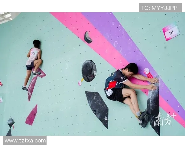 重庆攀岩队在世界攀岩锦标赛中以81分领先其他队伍展现强大实力